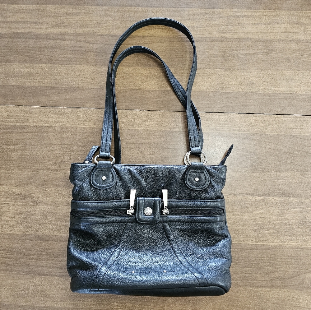 STONE & CO GENUINE LEATHER HANDBAG
